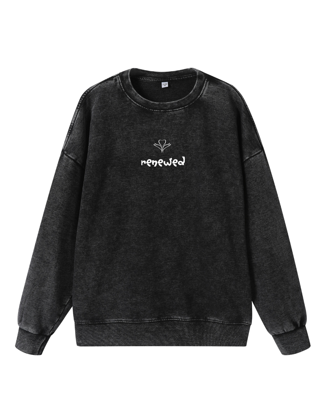 Sweat Romains 12:2 • Black • Renewed