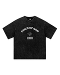 T-Shirt CHILD OF GOD Grace • Black White • Renewed