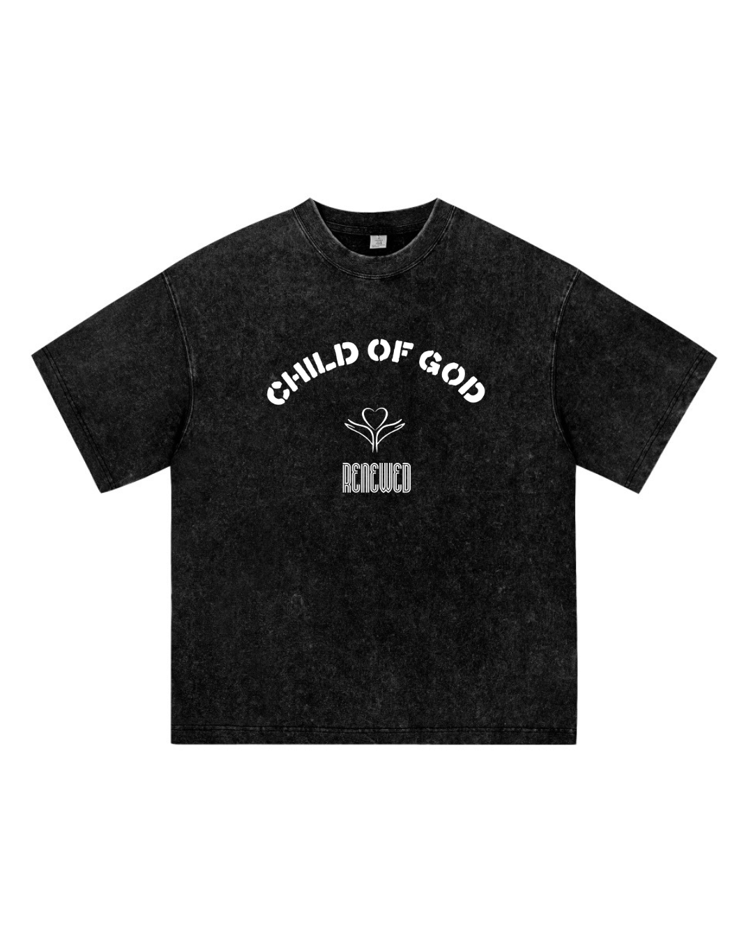 T-Shirt CHILD OF GOD Grace • Black White • Renewed