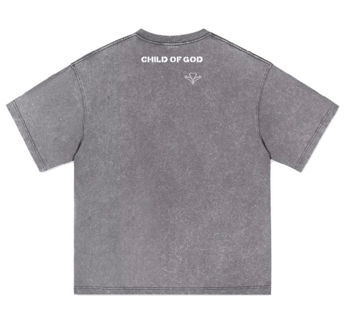 T-shirt Child of God dos • Grey • RENEWED