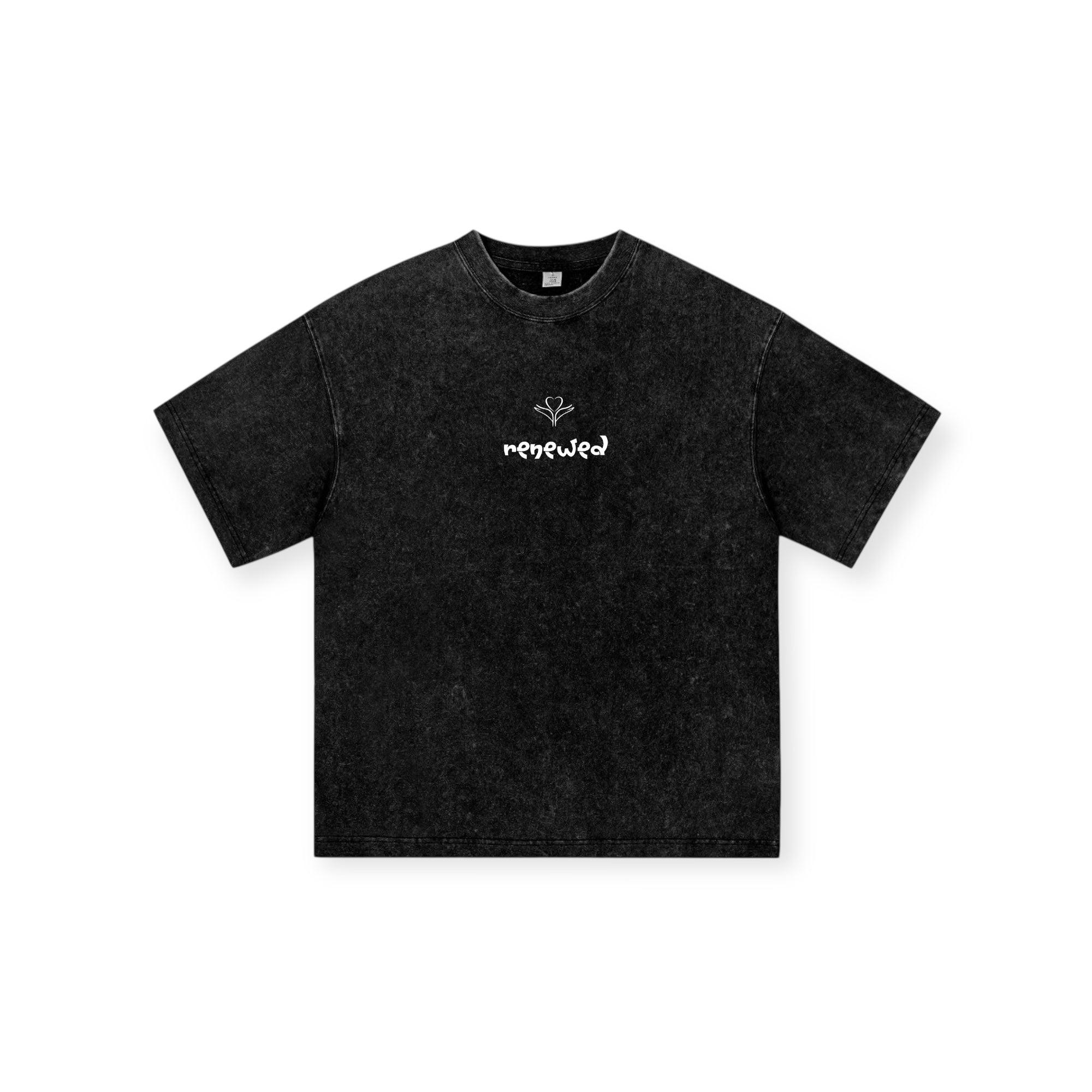 T-Shirt Romains 12:2 • Black • Renewed