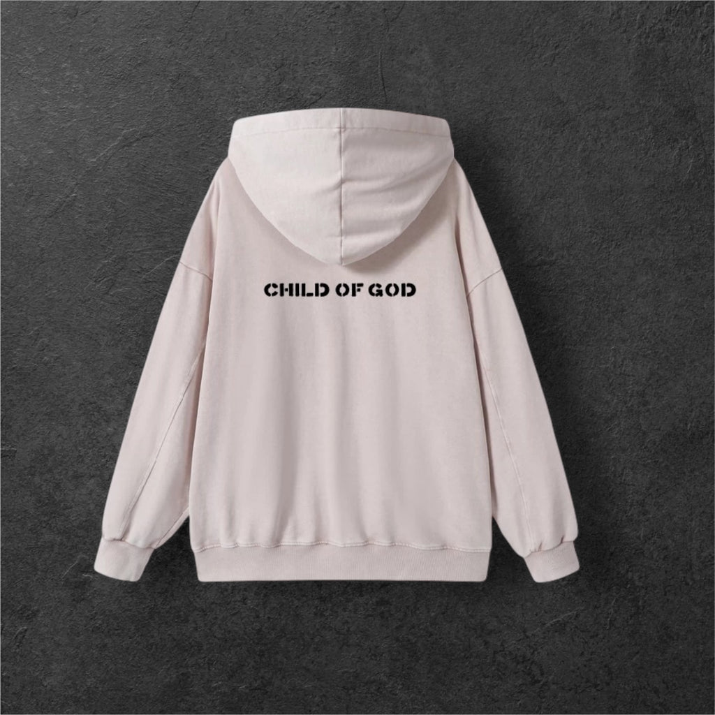Hoodie Child of God • Cream • Renewed