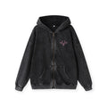 Gilet Zip Child of God Rose • Renewed