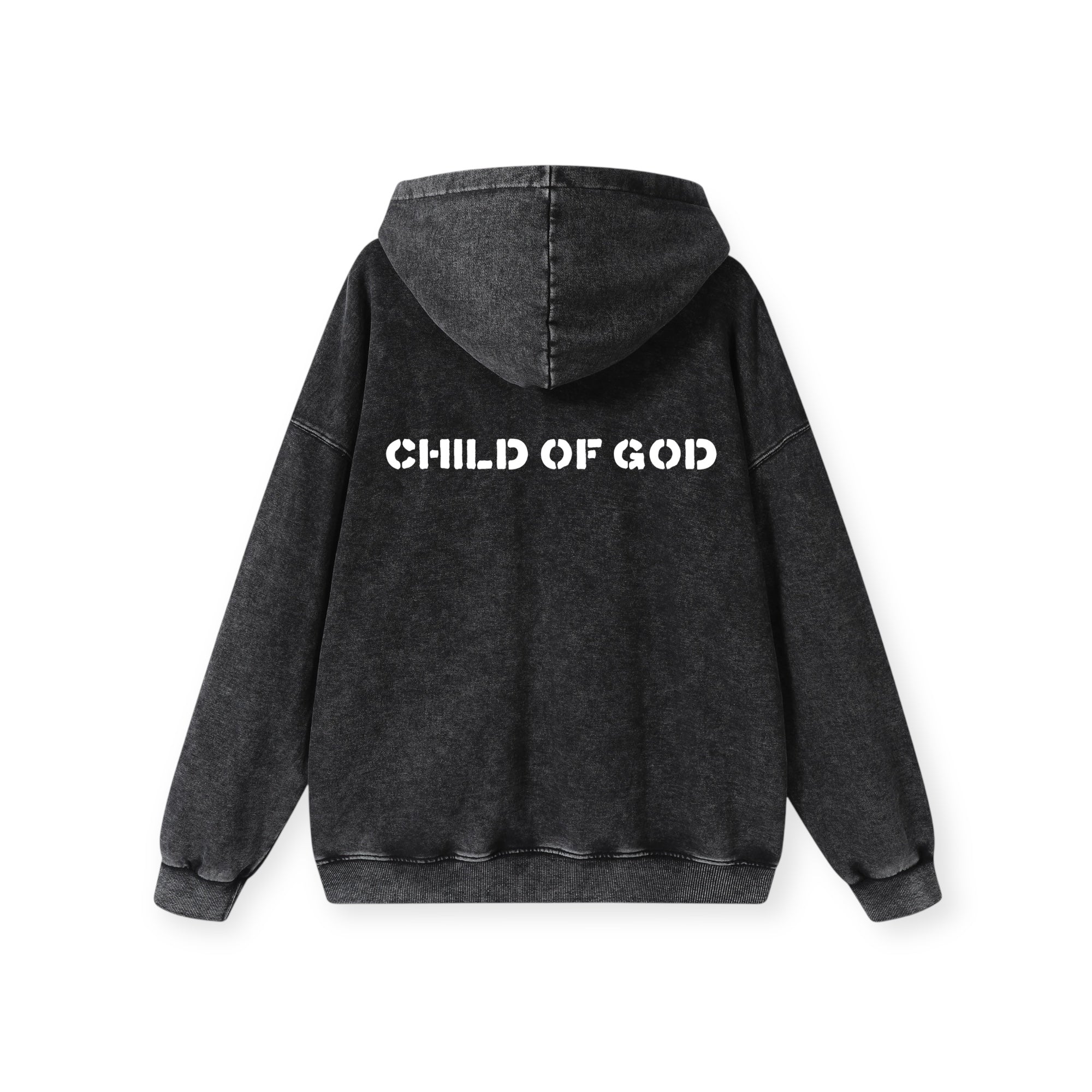Gilet Zip Child of God Blanc • Renewed