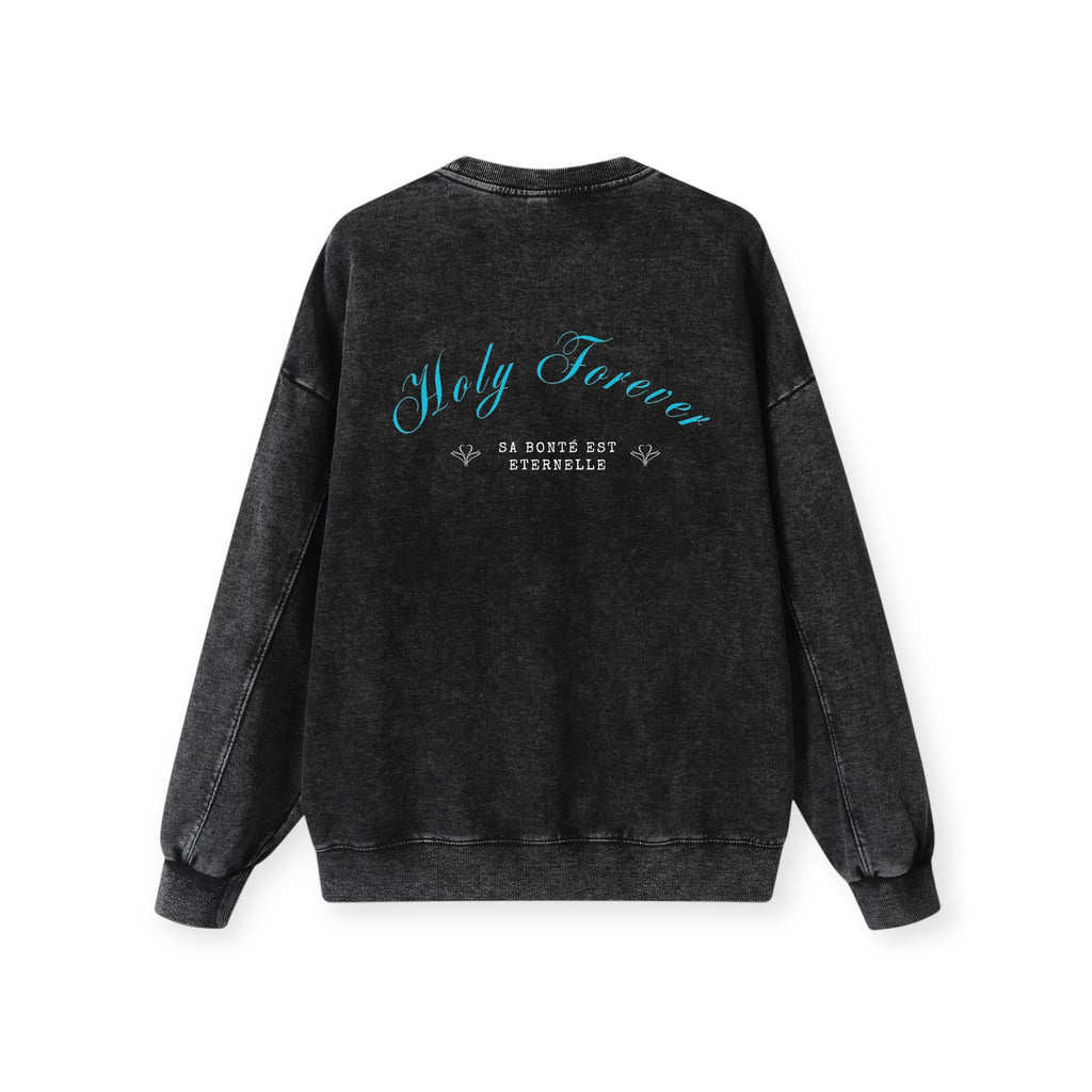 Sweat Holy forever • Black • Renewed