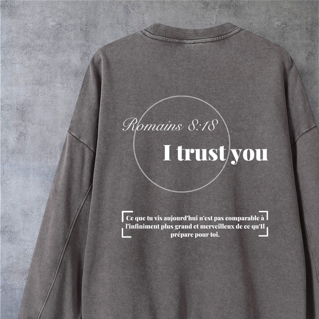 Sweat I TRUST YOU • Grey • Renewed