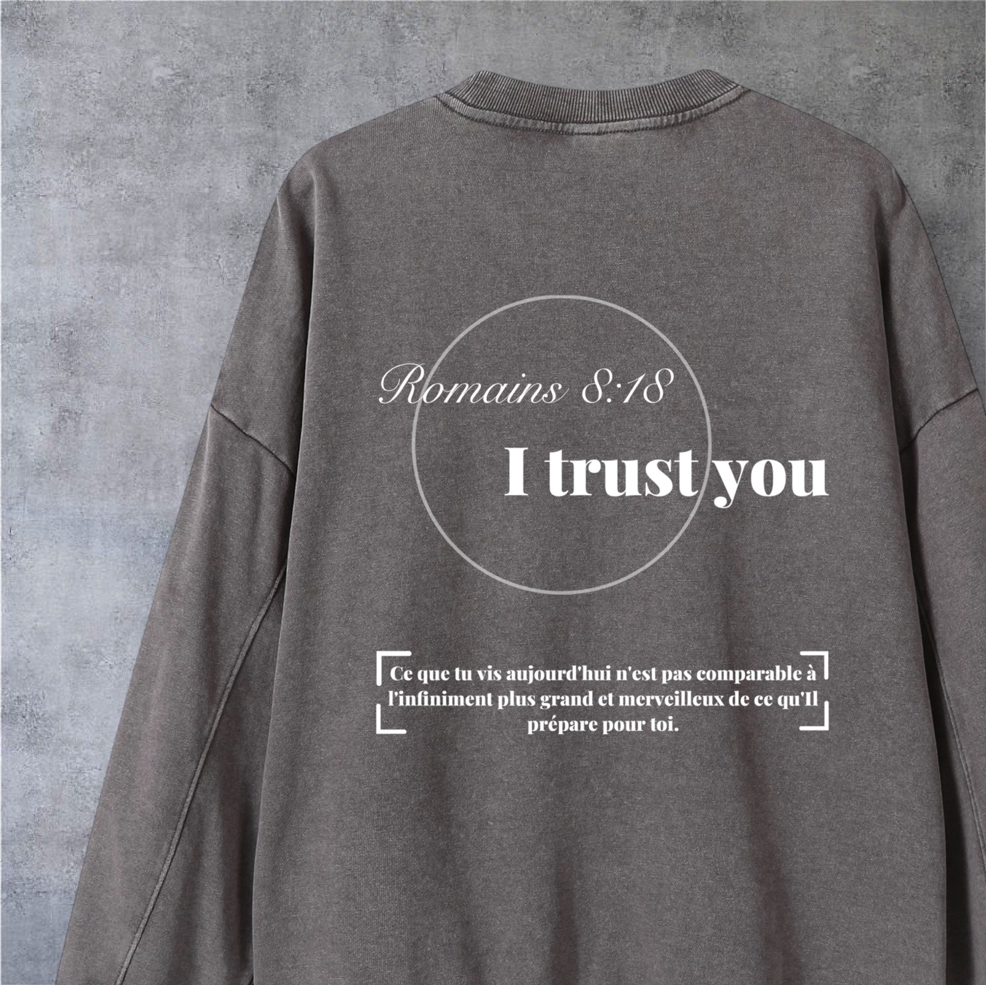 Sweat I TRUST YOU • Grey • Renewed
