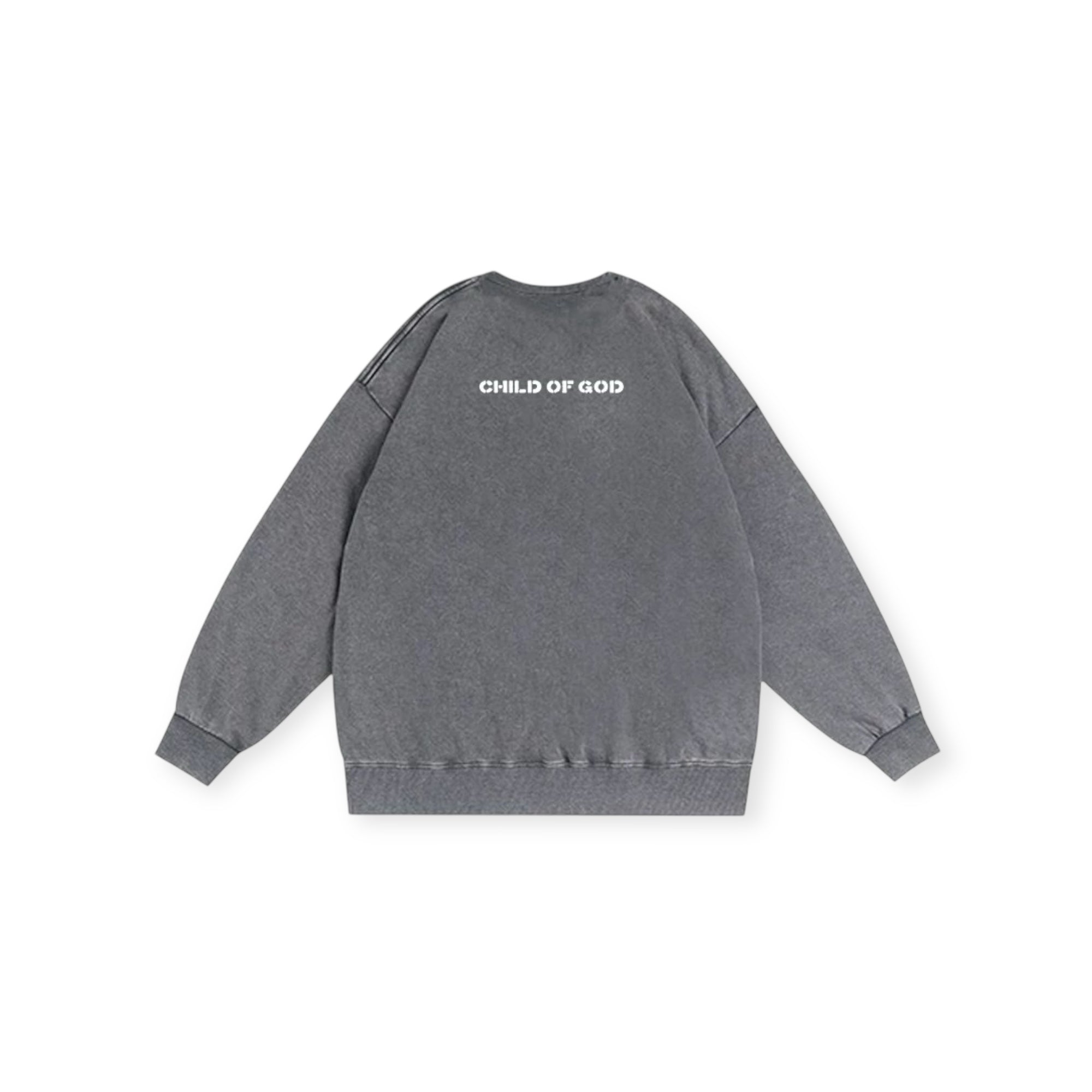Sweat Renewed brodé • Grey