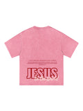 T-Shirt JESUS Rose