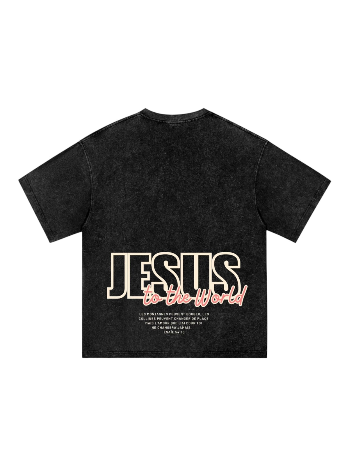 T-shirt JESUS noir