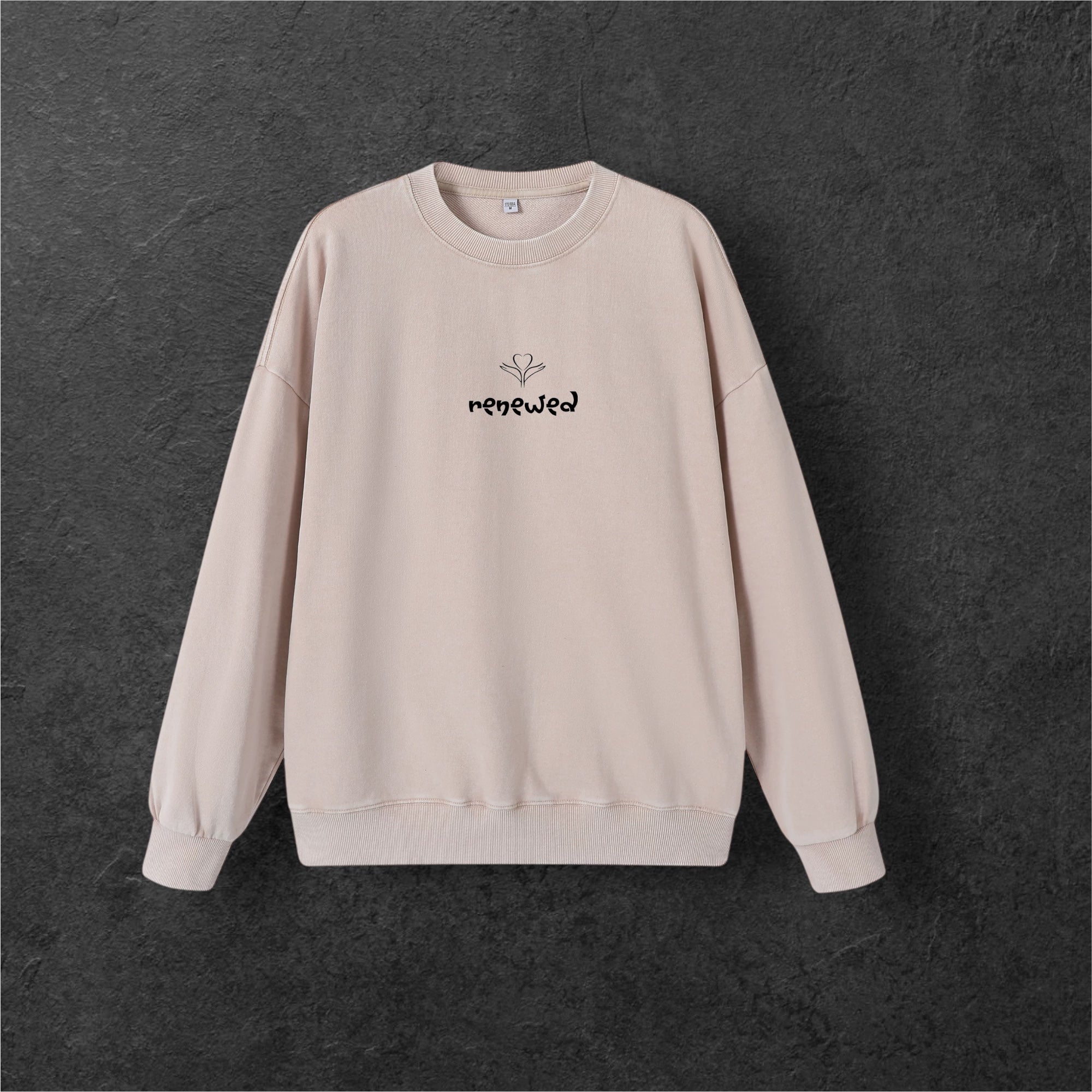 Sweat Romains 12:2 • Cream • Renewed